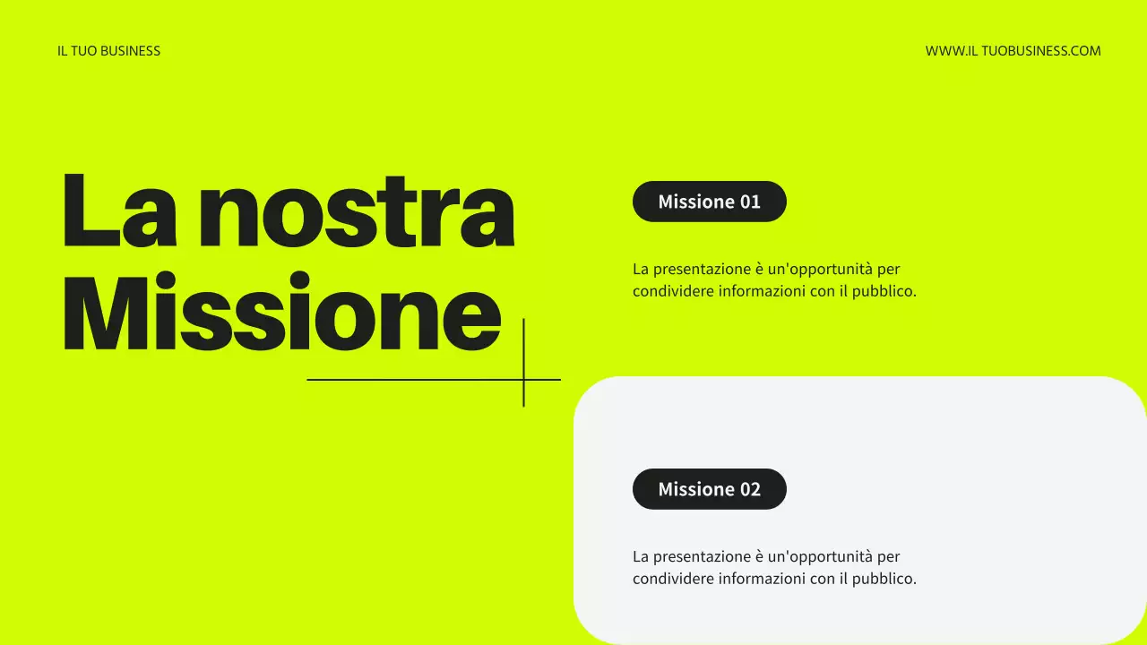 Neon e nero Introduzione moderna al business
