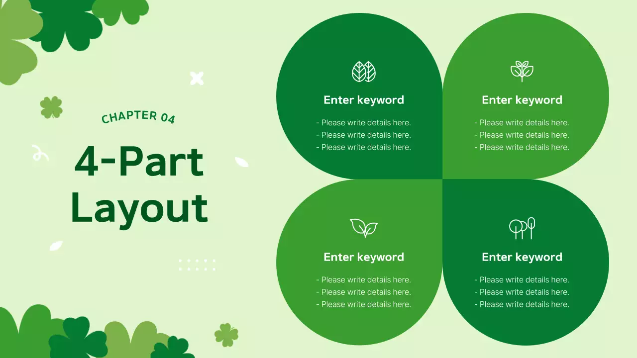 Green Elegant Template Presentation
