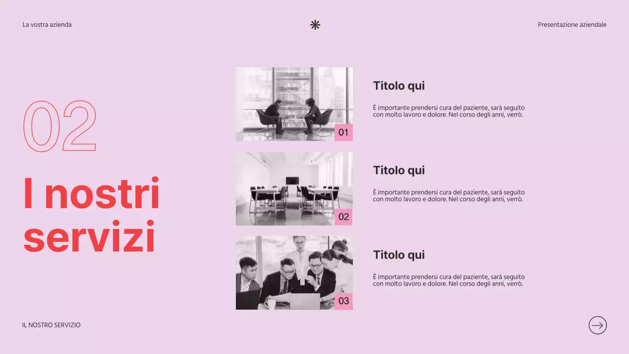 Soft Pink Clean Business Introduzione dell'azienda