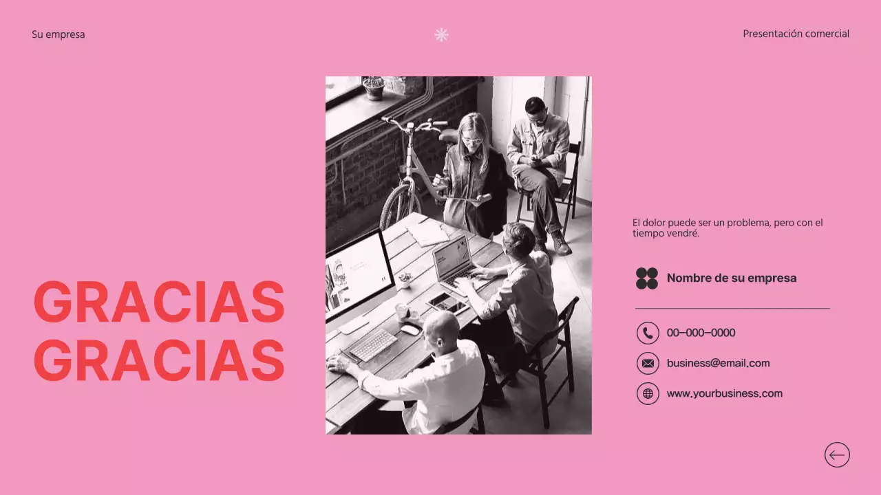 Presentación de la empresa Soft Pink Clean Business