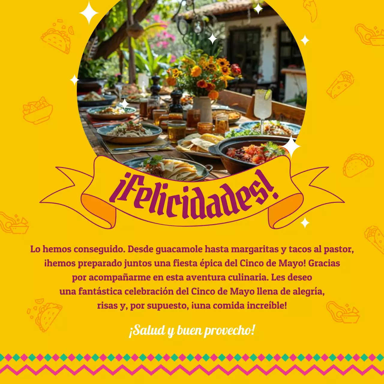 Yellow Traditional Cinco de Mayo Recipe