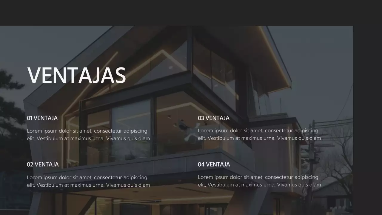 Black Modern Architectural Bureau Propuesta