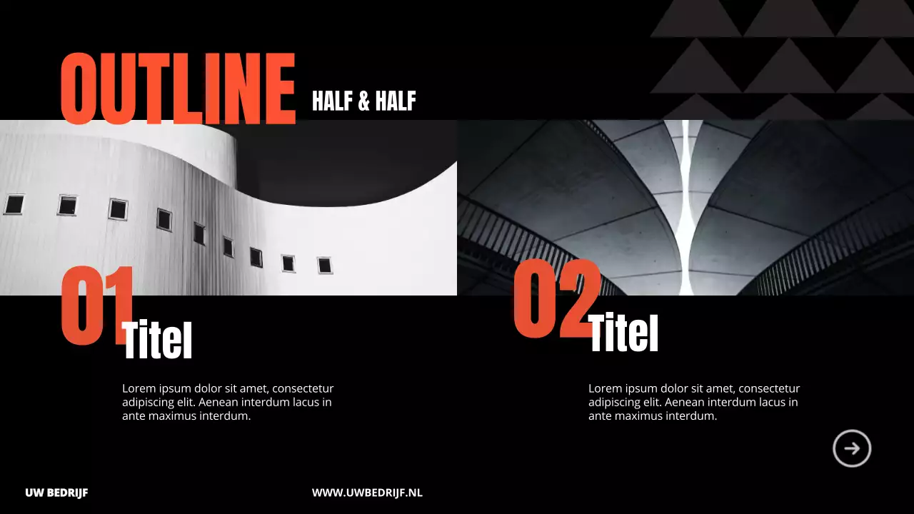 Orange Bold Bedrijf Introductie