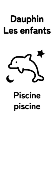 Design mignon avec de jolies illustrations de dauphins