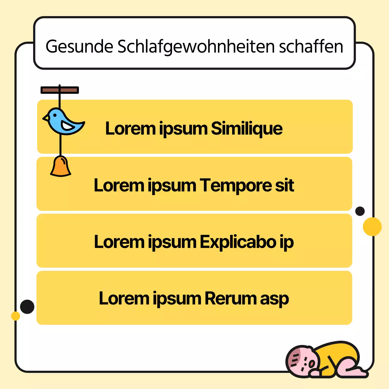 Über Yellow's liebenswerte Erziehungstipps
