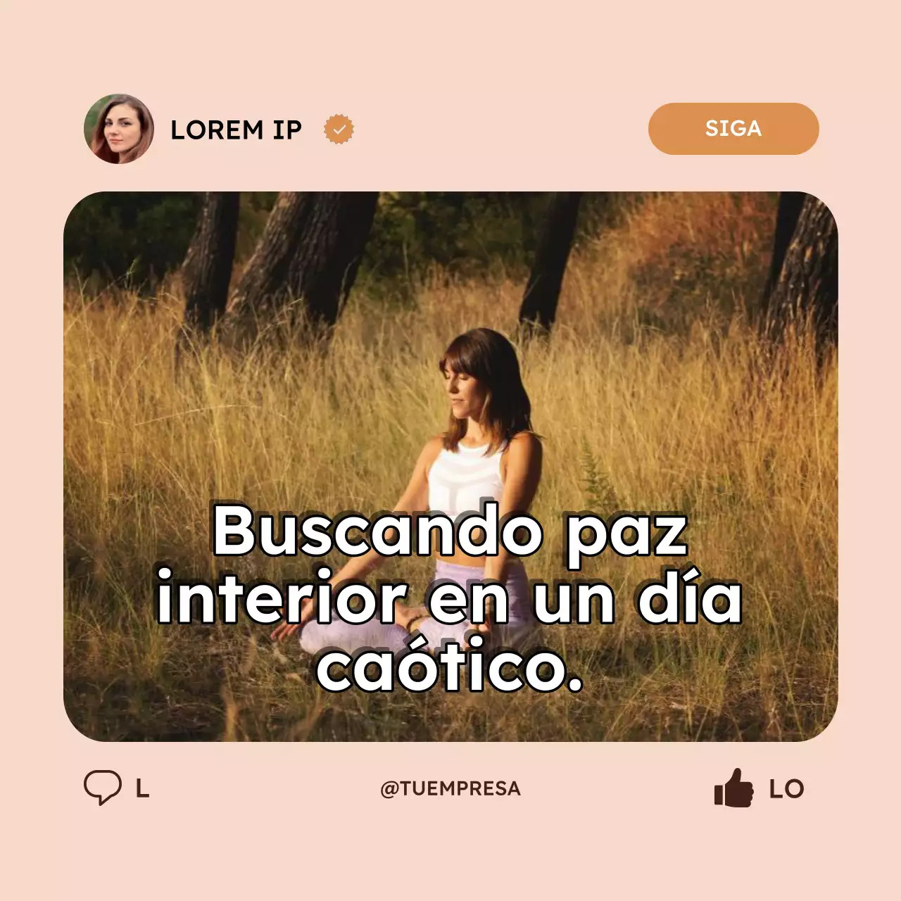 Meme Pop-Up Beige Minimal