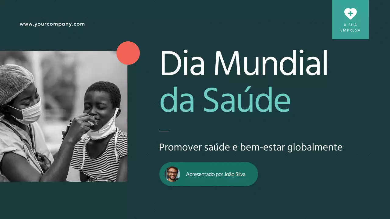 Relatório sobre o Dia Mundial da Saúde Verde e Marfim Moderno