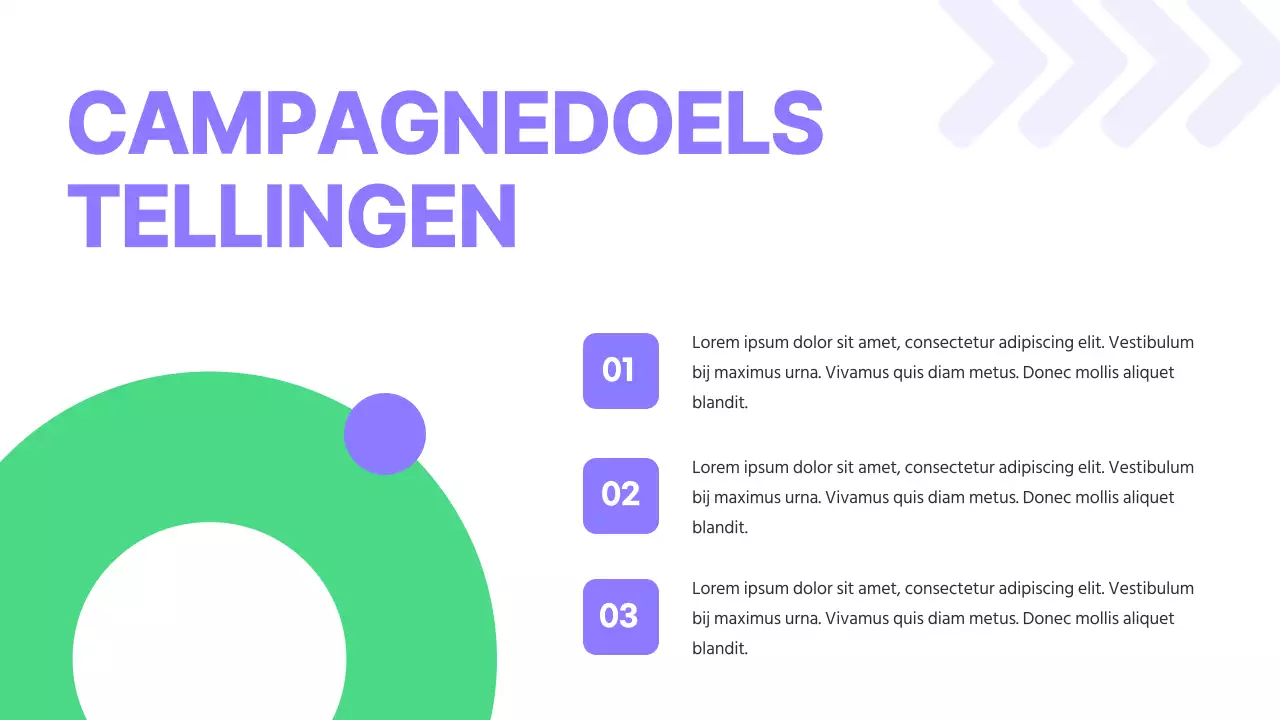 Paars en Groen Moderne Marketingstrategie Campagne