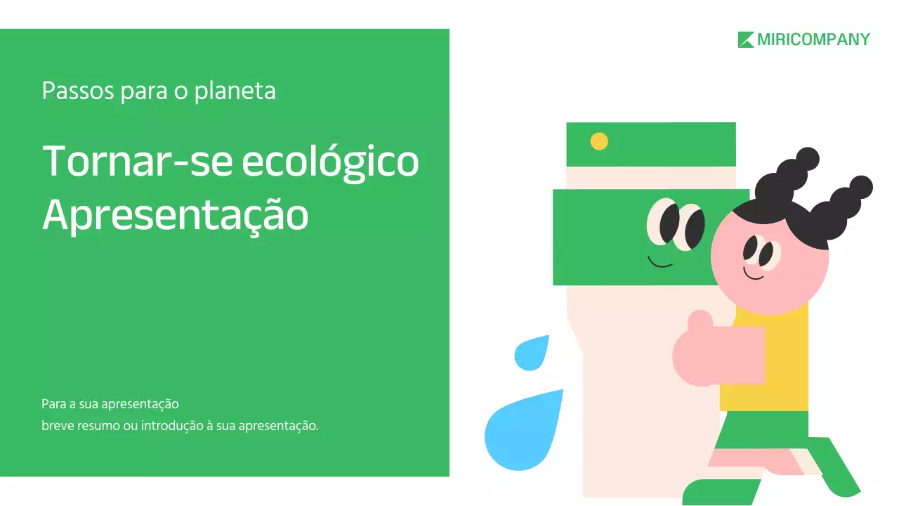 Uma proposta de energia verde e acolhedora