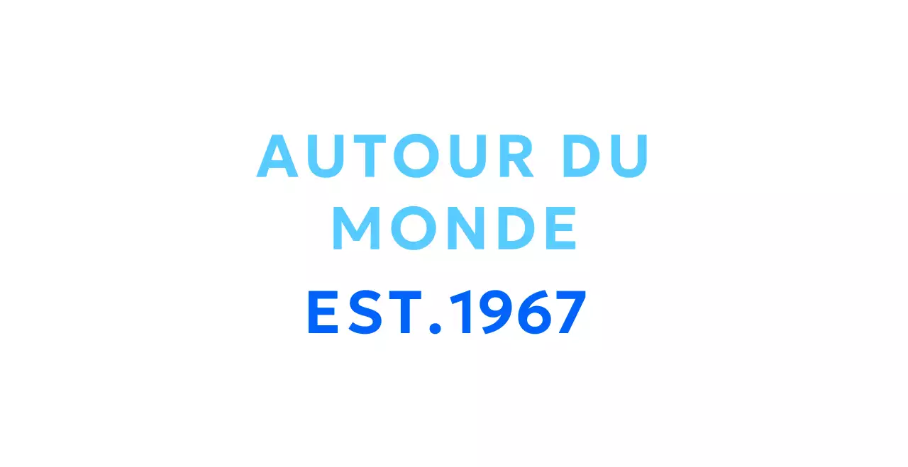 Agence de voyage simple en bleu avec des illustrations d'avions et de nuages