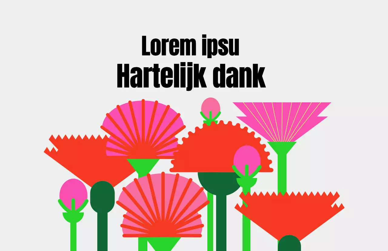 Een veld met anjers voor lerarendag op een heldere achtergrond