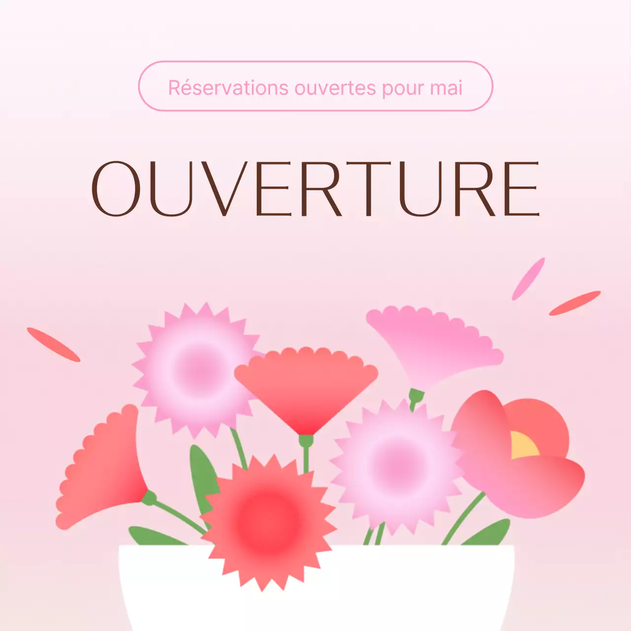 Promouvoir le Mois de la maison moderne sur les réseaux sociaux en rose et en rouge