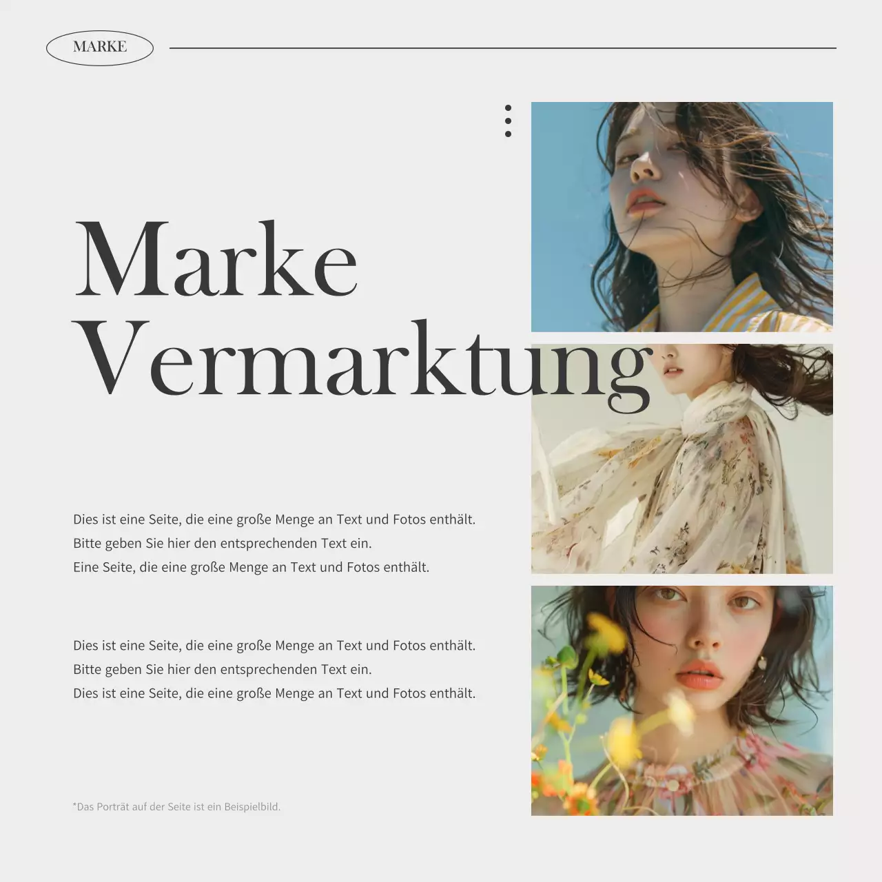 Förderung des modernen Markenfuttermittels von Ivory