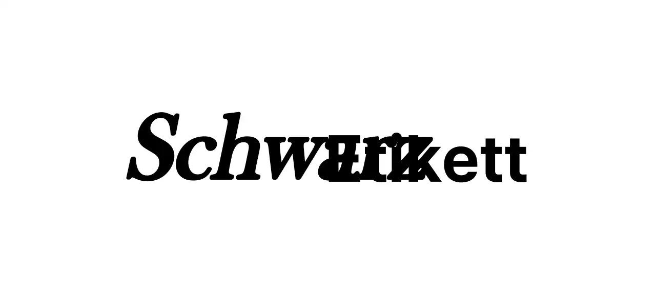 Einfaches, stilvolles Logodesign mit schwarzer Textvariante