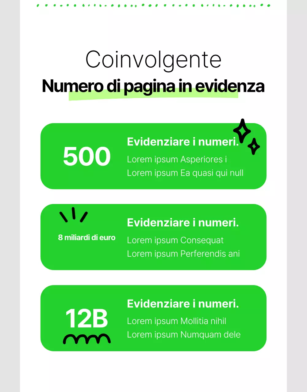 Informazioni semplici sulla sponsorizzazione della ONG in bianco e in colori fluorescenti