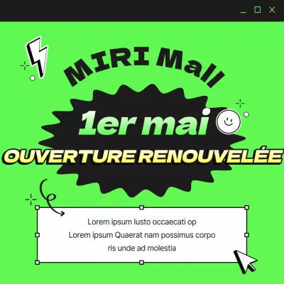 Une annonce de réouverture kitsch sur fond d'état de l'Union