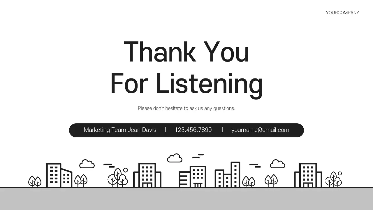 Black Minimal Business Presentation