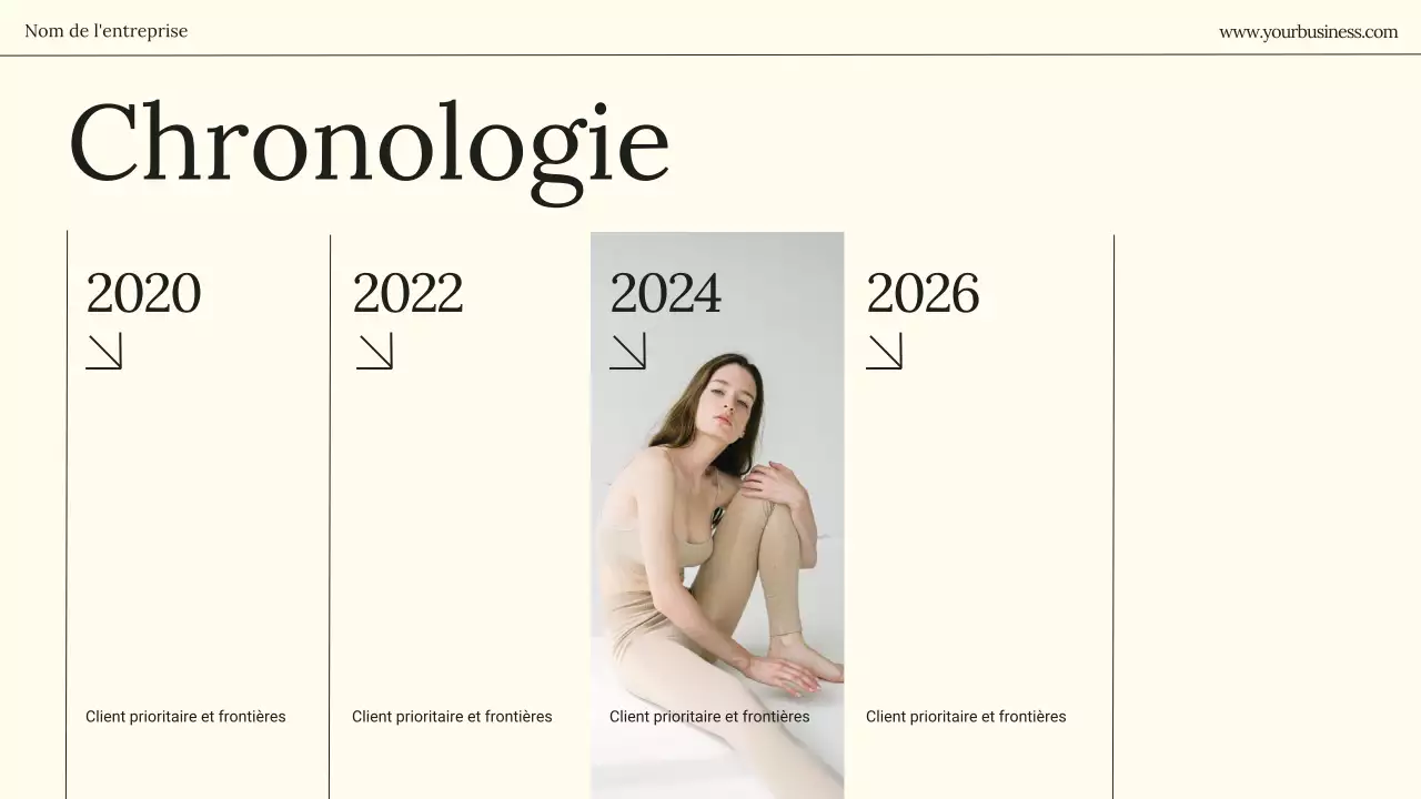 Beige Minimal Business Introduction de l'entreprise