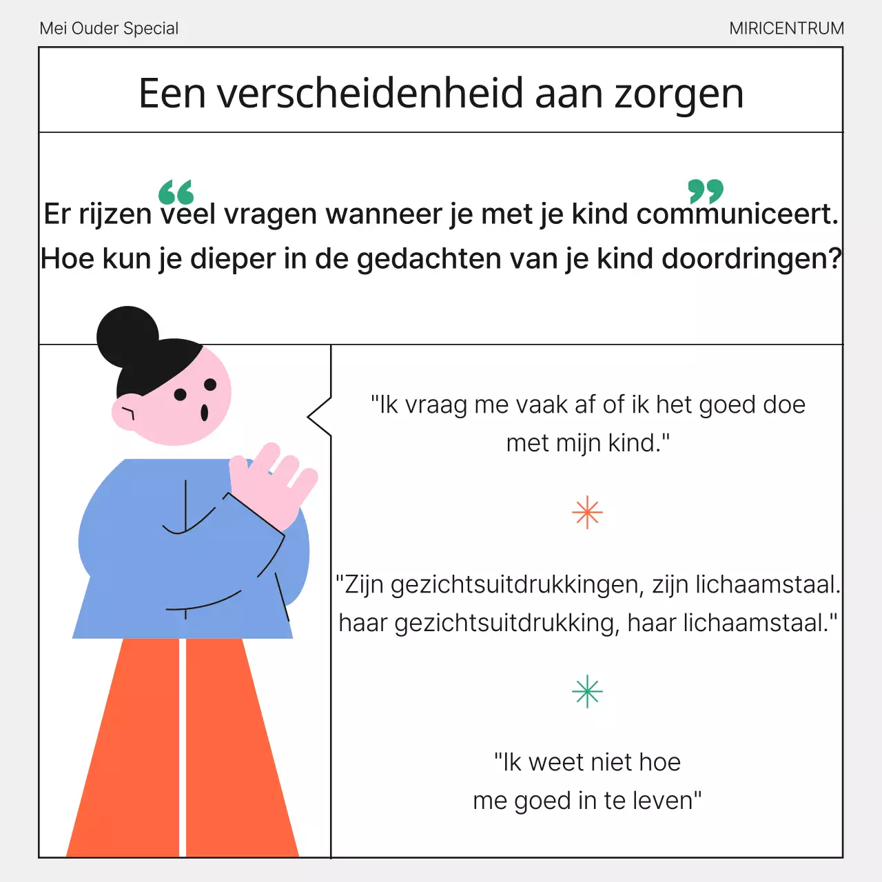  De Groene en Zwarte Ouderschapsklassen promoten