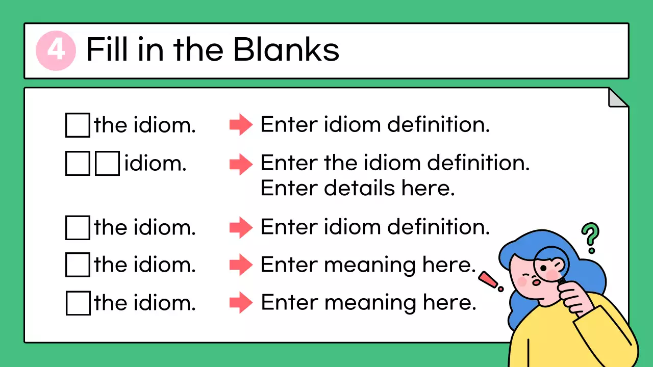 Pink Trendy Language Quiz Presentation