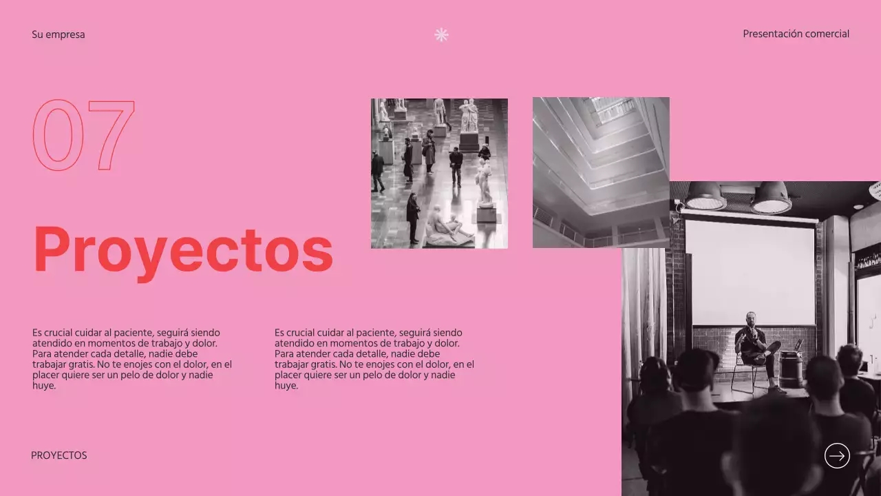 Presentación de la empresa Soft Pink Clean Business