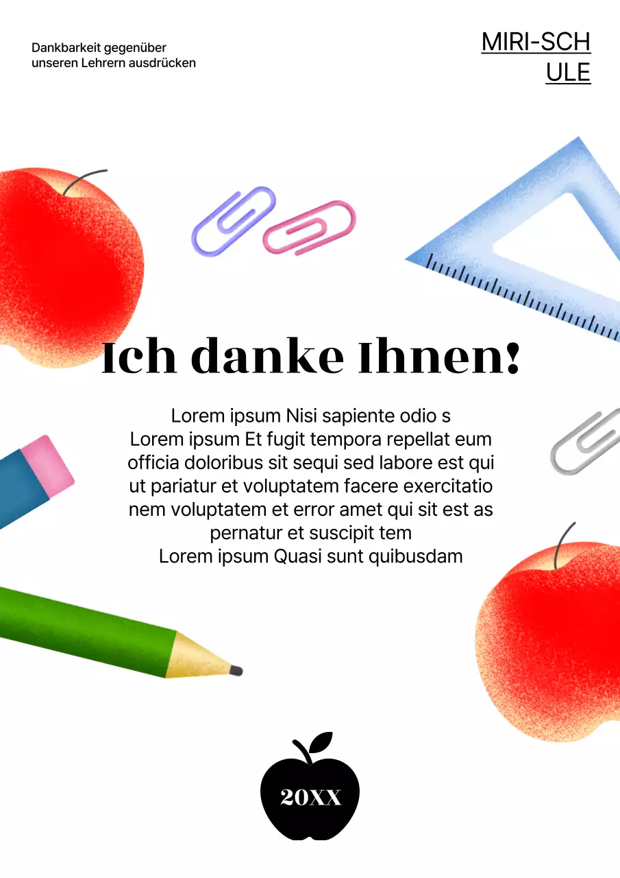 Eine hübsche Feier zum Teacher's Day in Weiß und Rot