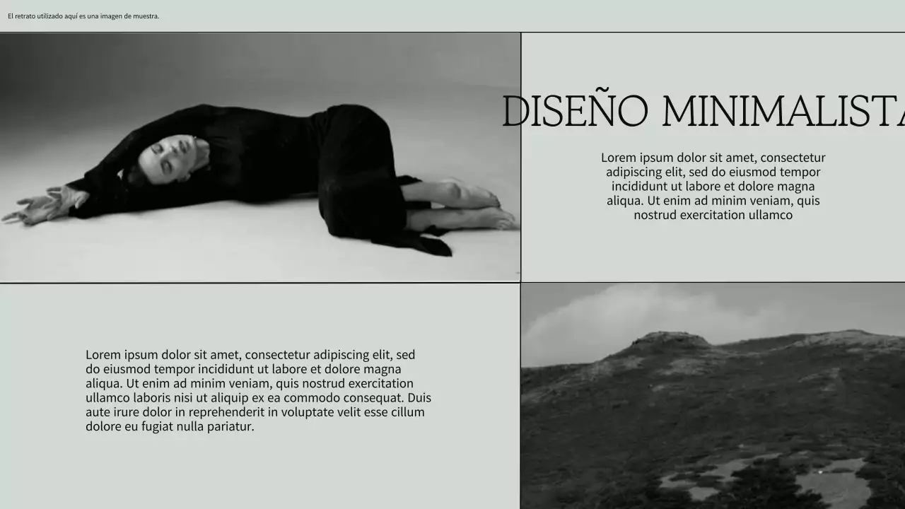 Caqui y negro Estética moderna Identidad visual Presentación de producto