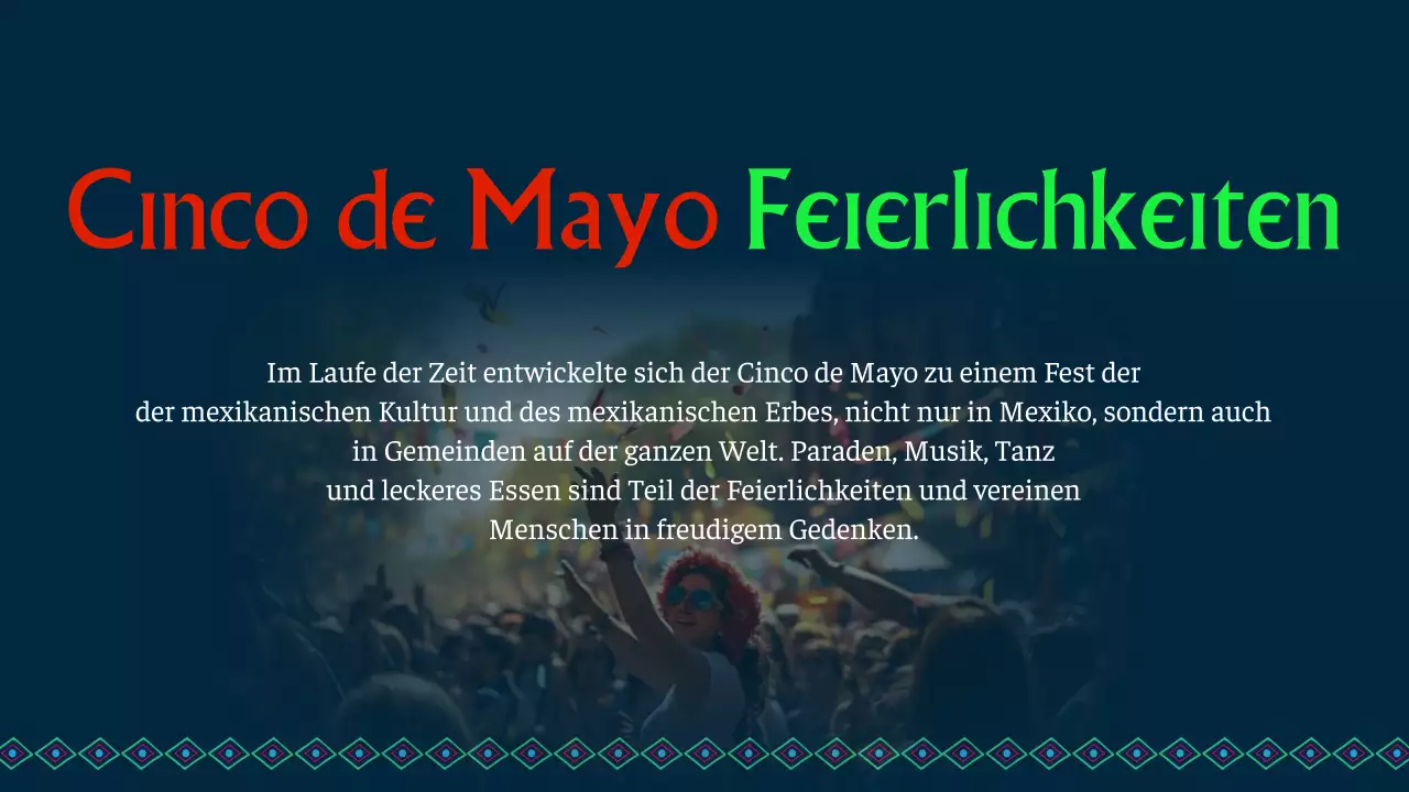 Materialien zur Geschichte des Cinco de Mayo in der Marine
