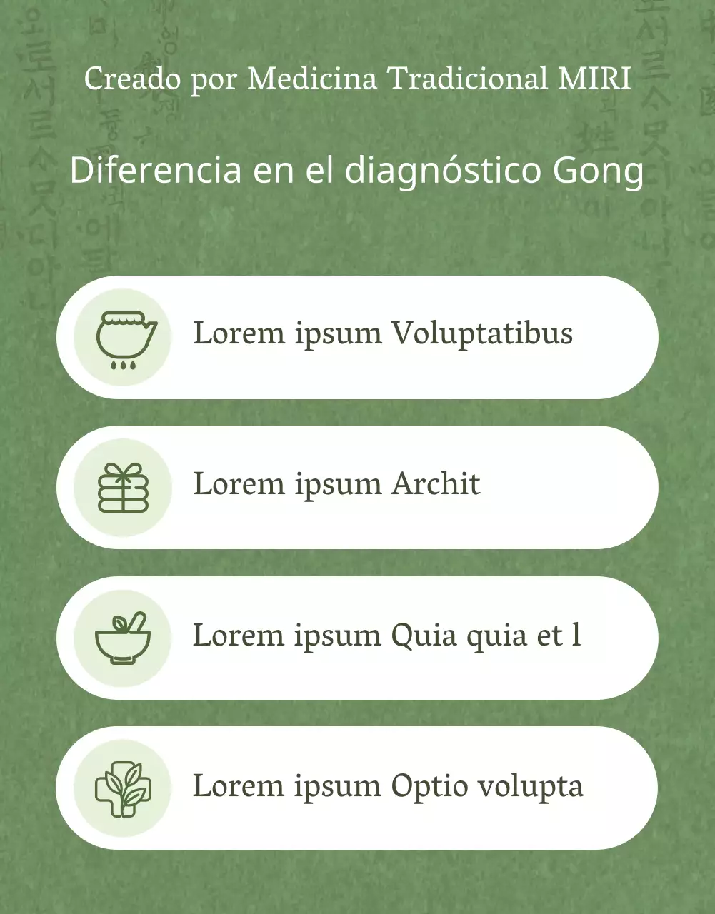 Promoción del gongdiagnóstico de la medicina tradicional china en abstracto