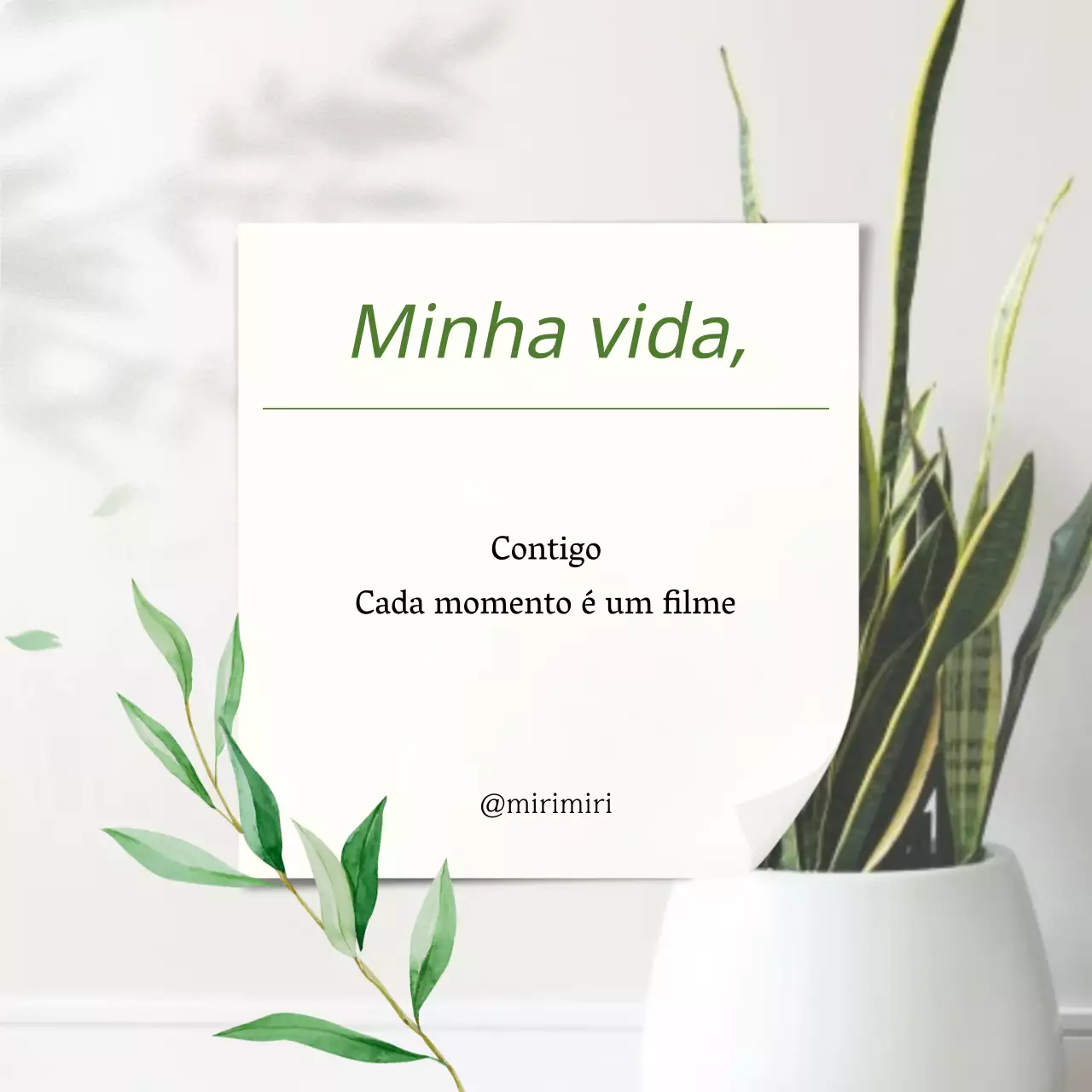 Promover uma vida confessional moderna em tons de branco e verde