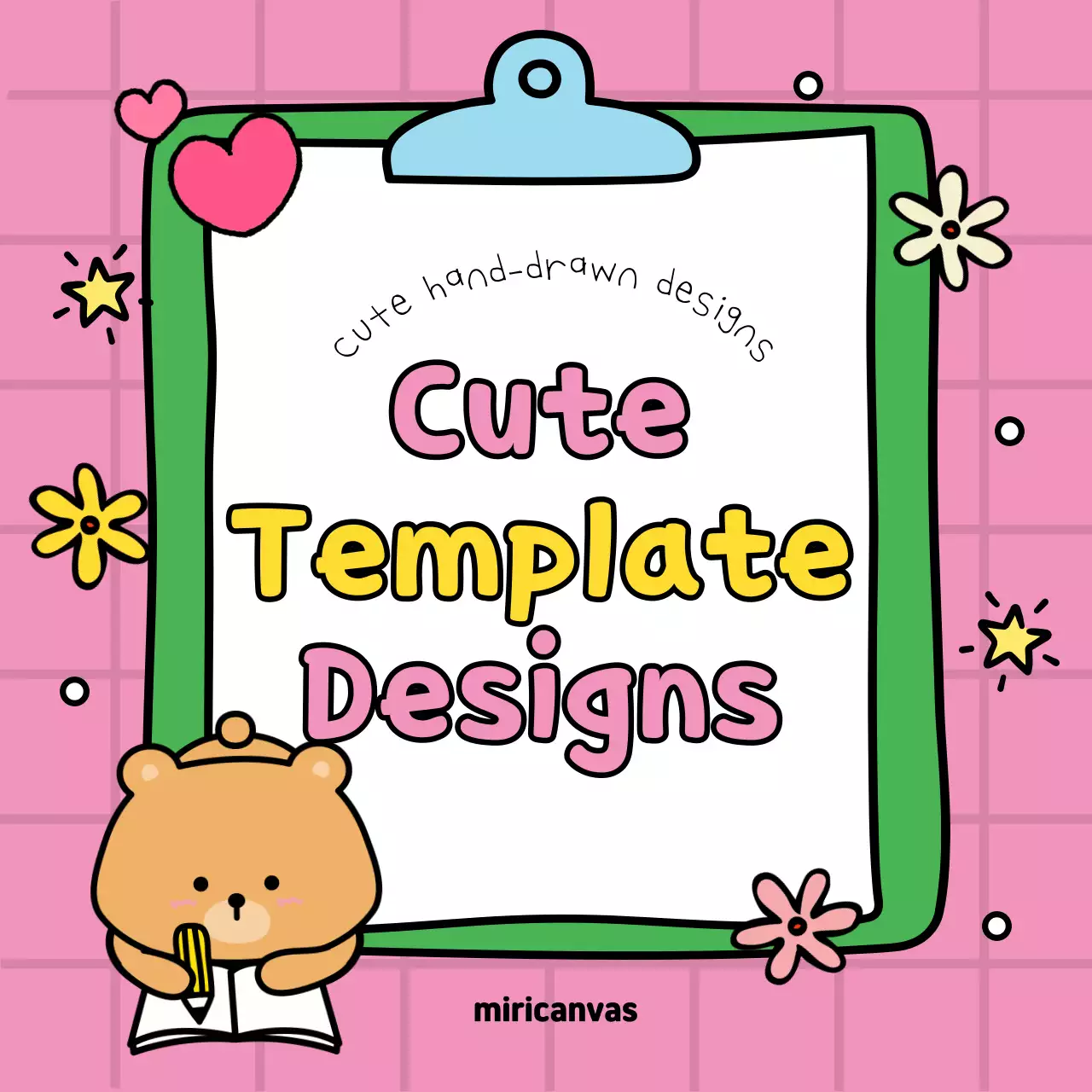 Pink Cute Template Design Instagram Carousel