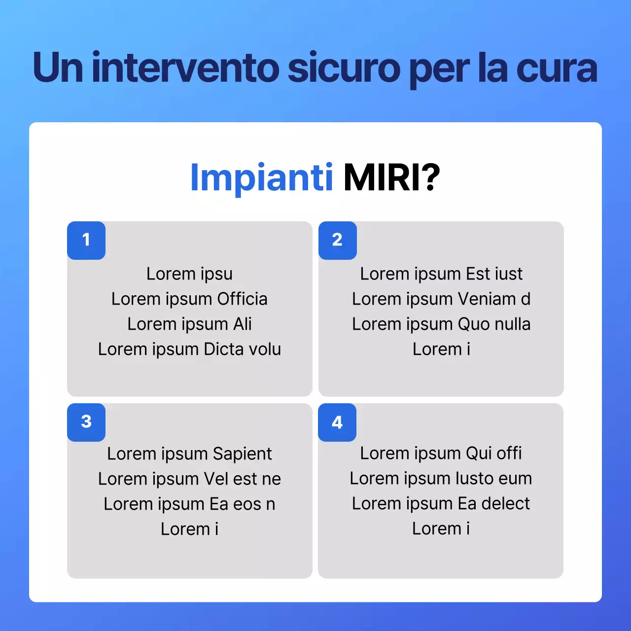 Promozioni di Blue's Simple Implant Dentistry