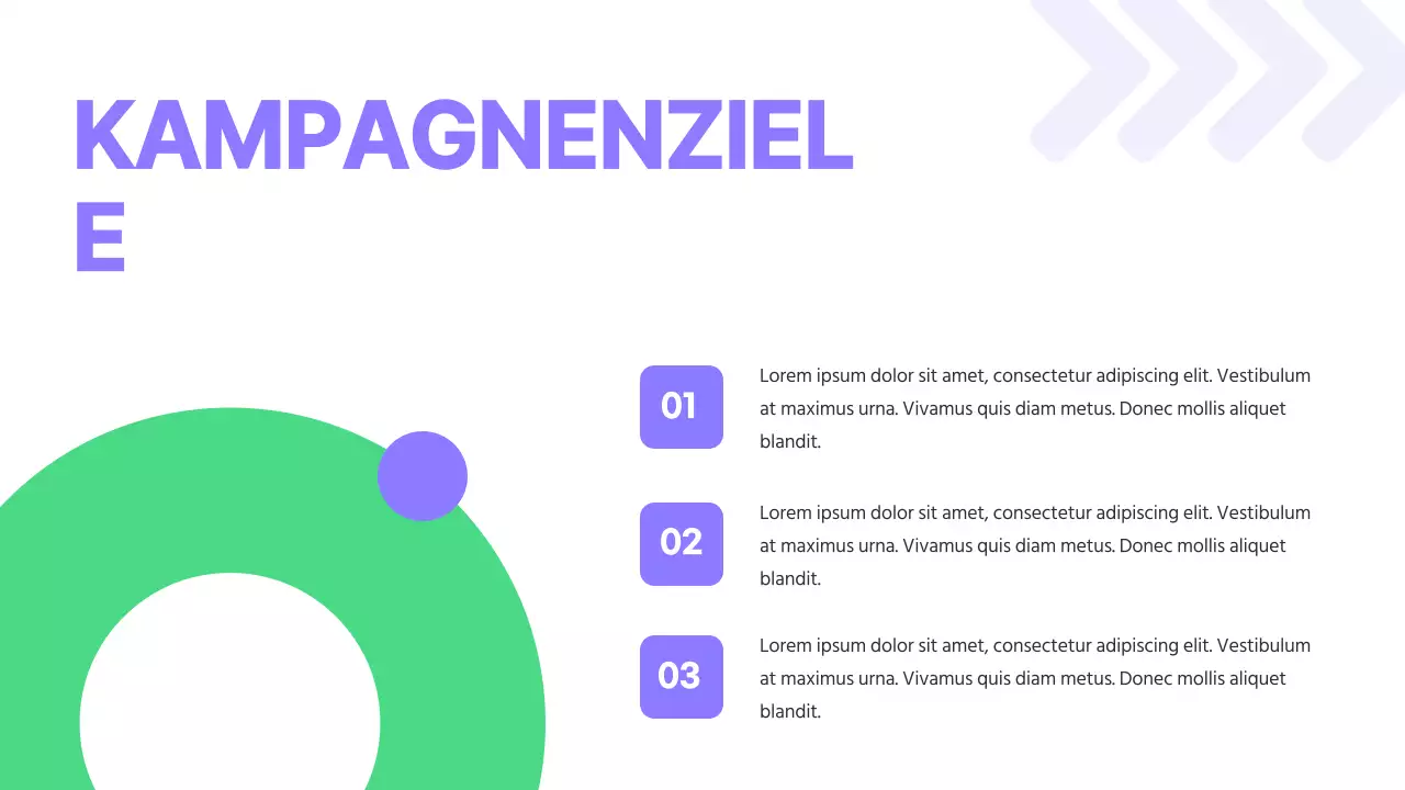 Lila und grün Moderne Marketingstrategie-Kampagne