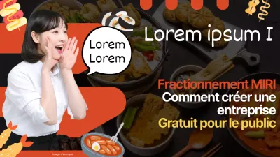 Vidéos sur la création d'entreprise surlignées en orange et en jaune