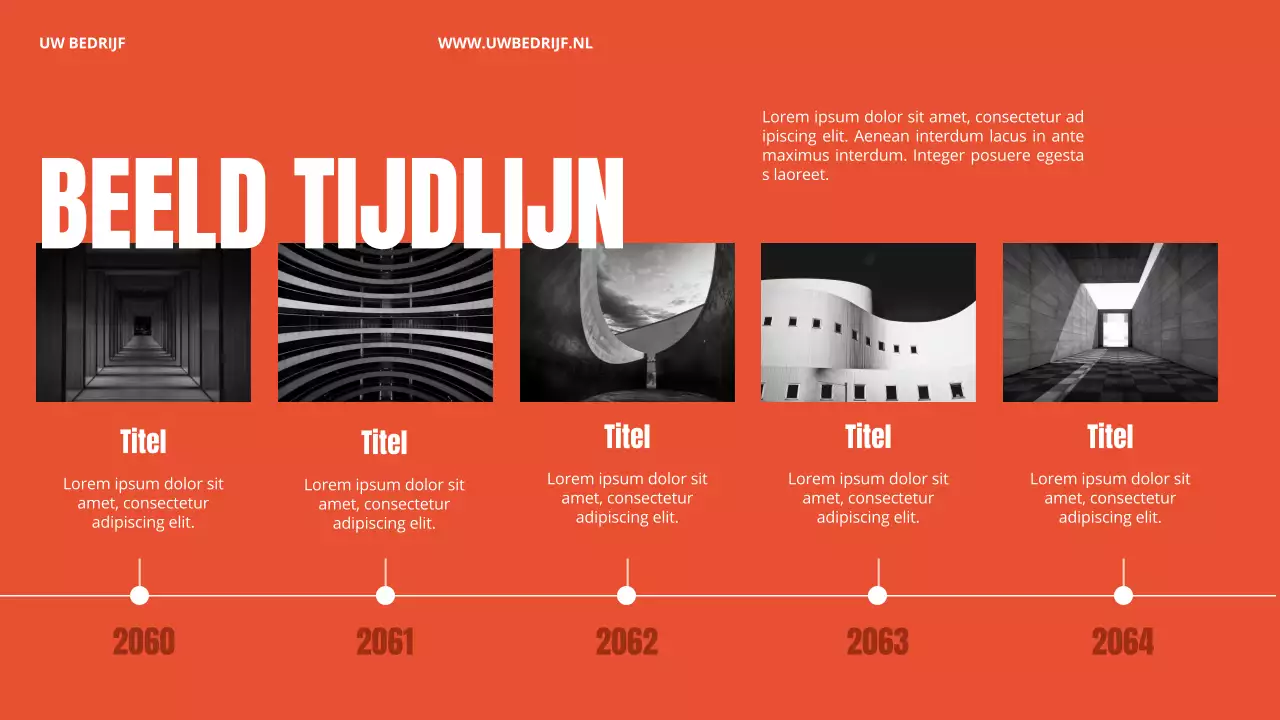 Orange Bold Bedrijf Introductie