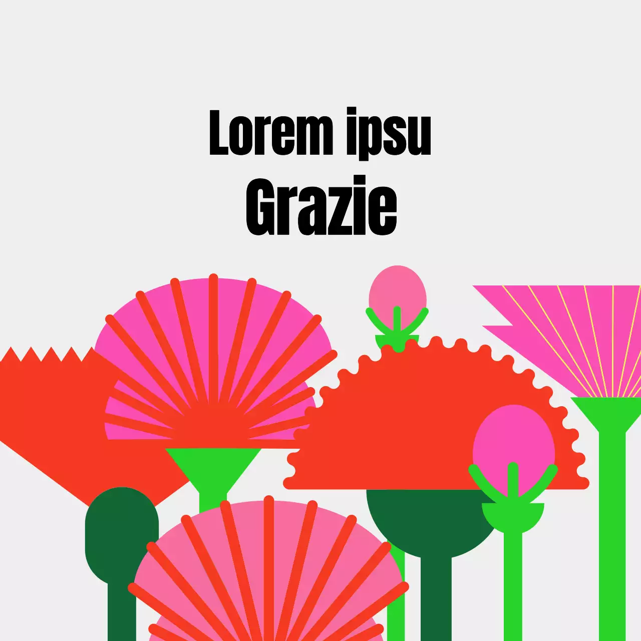 Un campo di garofani per la festa degli insegnanti su uno sfondo luminoso