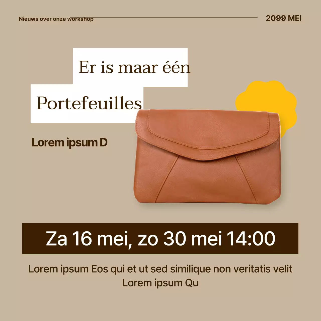 Een gids voor het klassieke bruine en witte leerbewerkersmerk