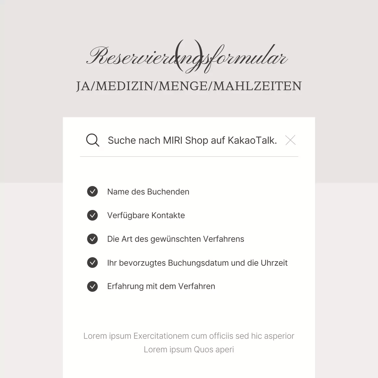 Trendige Marketing-Terminankündigungen in Beige und Elfenbein