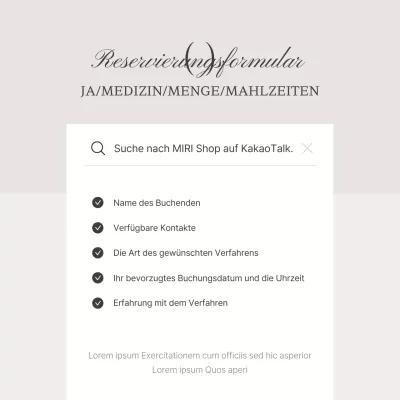 Trendige Marketing-Terminankündigungen in Beige und Elfenbein