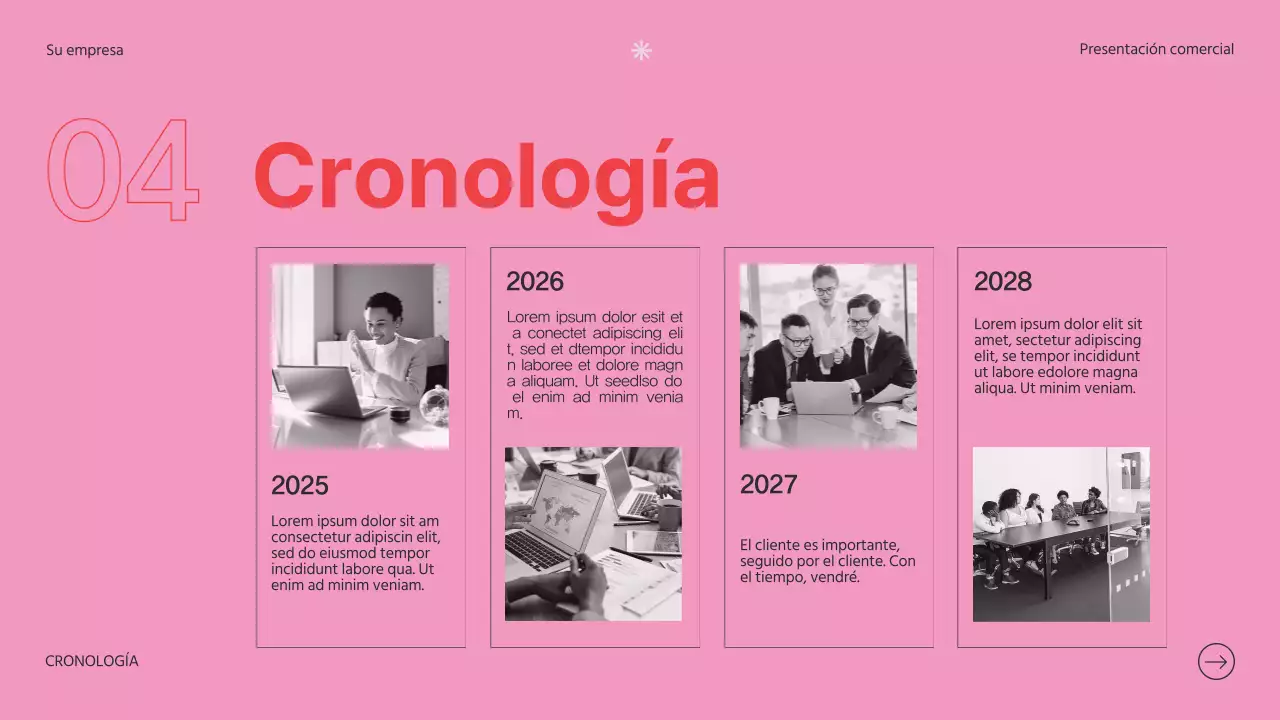 Presentación de la empresa Soft Pink Clean Business