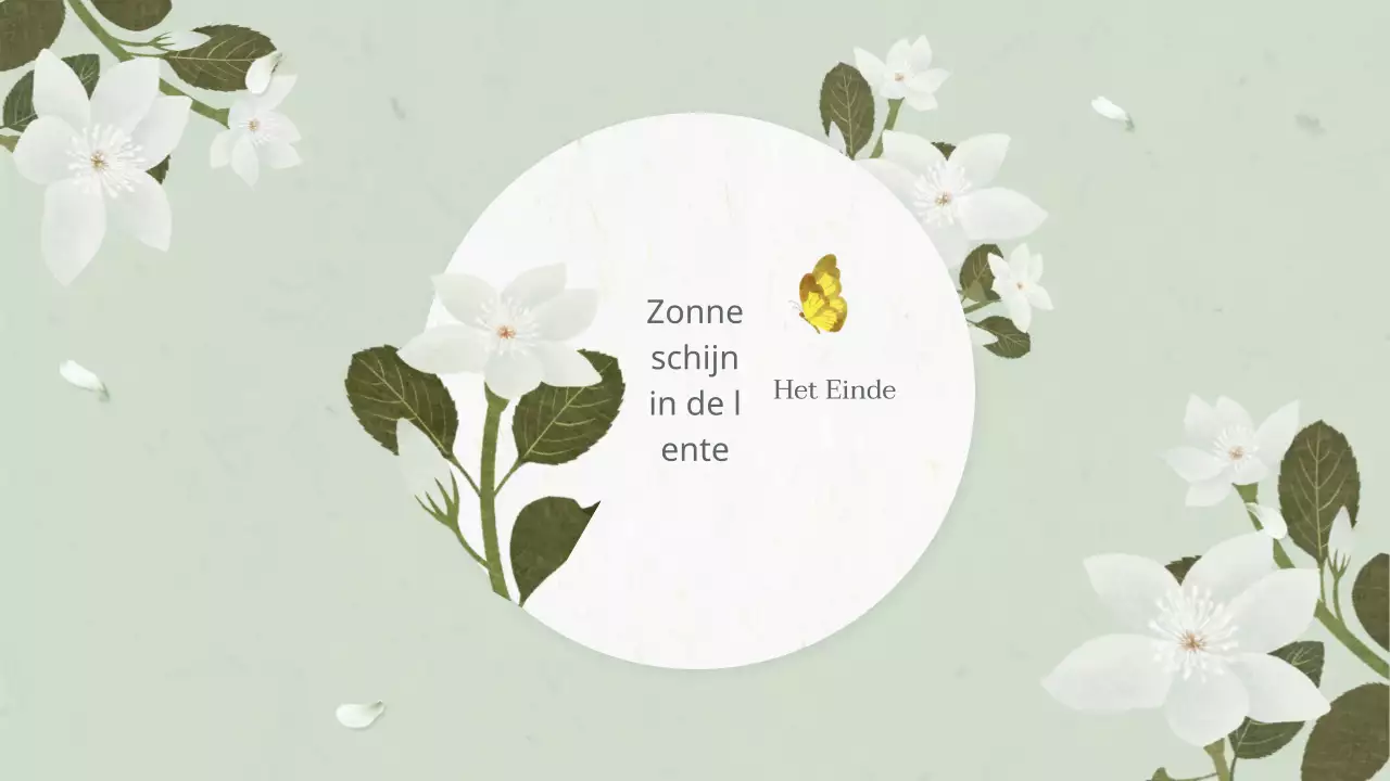 Oriëntaalse witte bloem plan voor eenjarigen