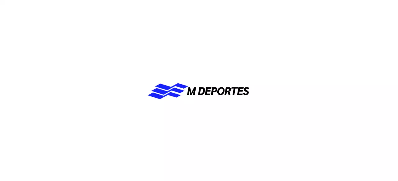 Logotipo geométrico de gimnasio