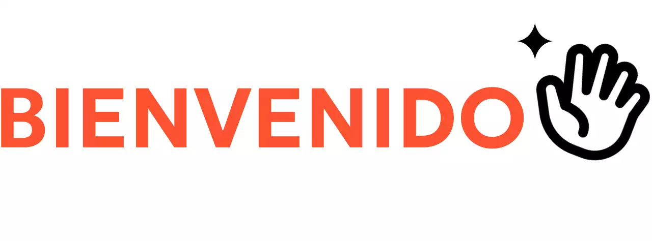 Kit de bienvenida con un concepto sencillo en negro y rojo