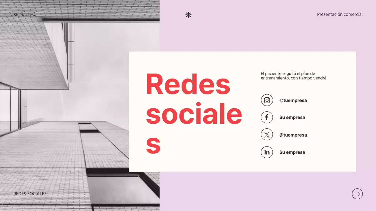 Presentación de la empresa Soft Pink Clean Business