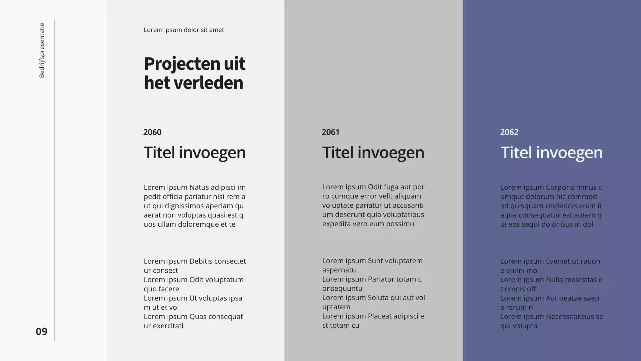 Purple Blue Introductie Modern Bedrijf