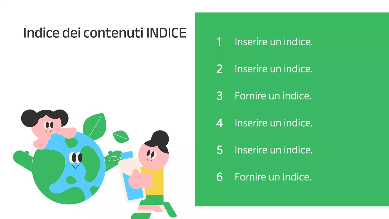 Una proposta di energia verde e accogliente