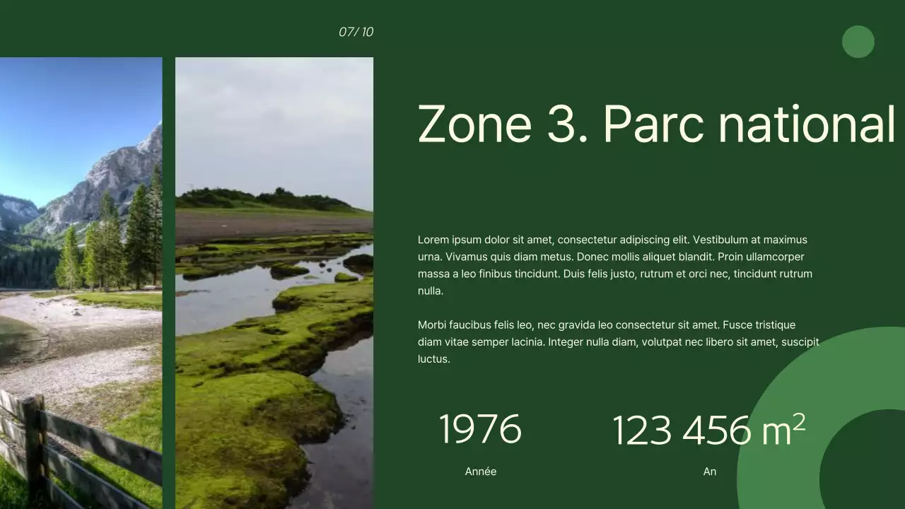 Matériau de classe de protection de l'environnement vert et moderne