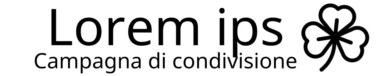 Mercatino delle donazioni di beneficenza con il Trifoglio