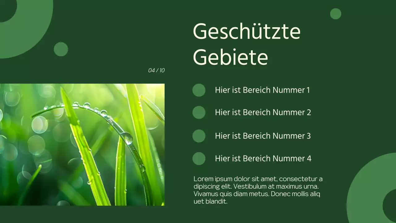 Grünes modernes Material der Umweltschutzklasse