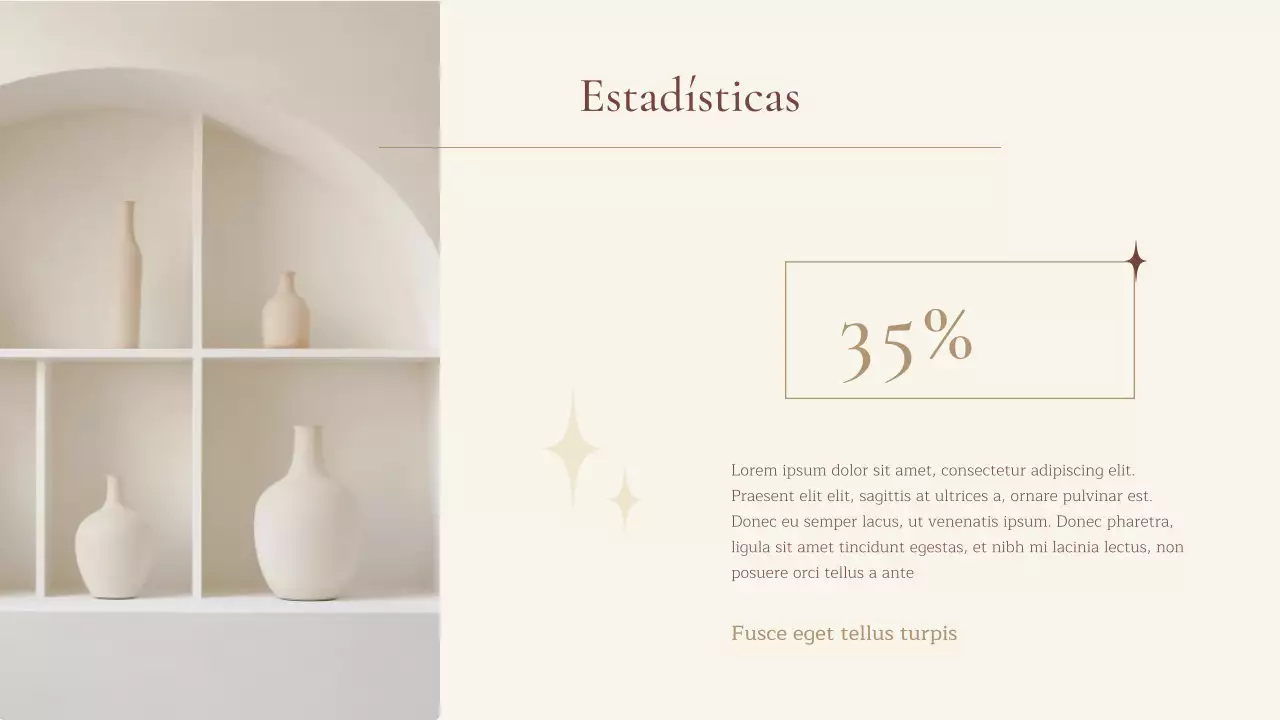 Presentación de la empresa Beige Natural Business